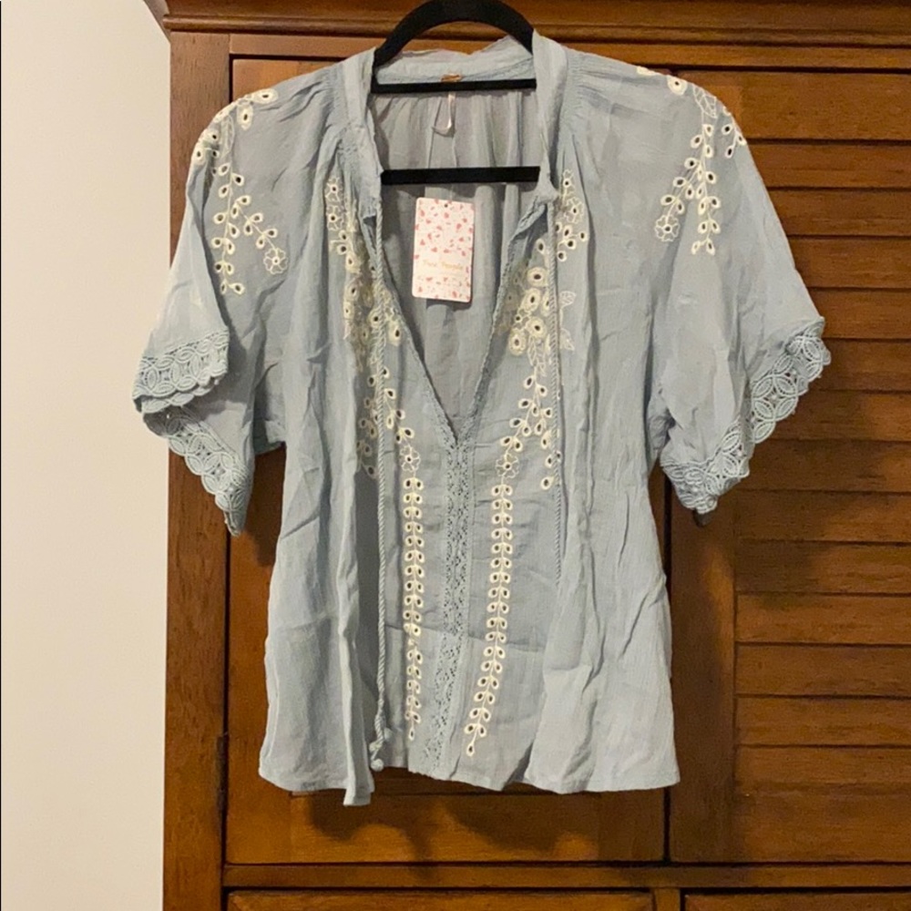 NWT! Free People cropped tunic